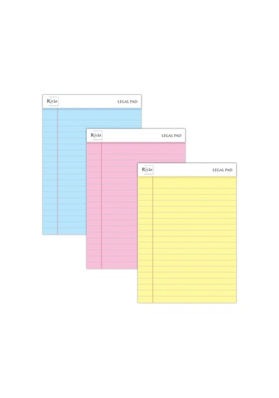 Riyaz A5 Boyut, 3 Farklı Renkli Legal Pad, Notluk, Notepad, Defter, Herbiri 50 Yaprak, Geniş Satır Aralığı, Okul, Çok Renkli Riyaz A5 Boyut, 3 Farklı Renkli Legal Pad, Notluk, Notepad, Defter, Herbiri 50 Yaprak, Geniş Satır Aralığı, Okul, Çok Renkli
