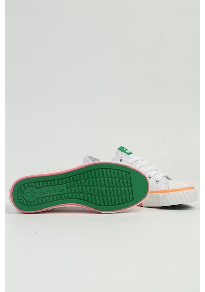United Colors Of Benetton Benetton İthal Beyaz Turuncu Kadın Spor Ayakkabı Bnı-10031 001