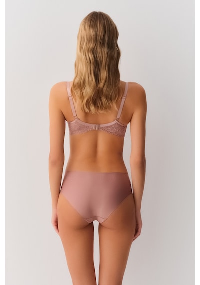 Suwen Invisible Lazer Kesim Midi Slip Külot Sw9936272 Nude