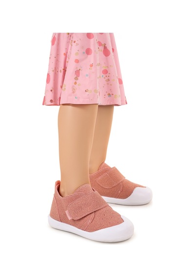 Kiko Kids Rosie Cırtlı Kız Bebek Günlük Ayakkabı