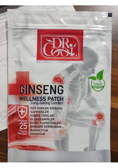 Dr. Cool Ginseng Wellness Bandı 25 Adet