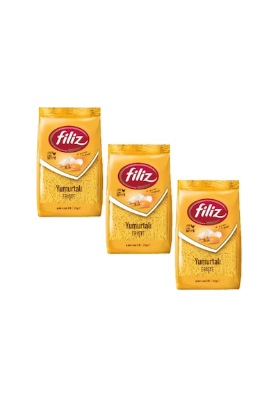 Yumurtalı Erişte Makarna 350 Gr. X 3 Adet