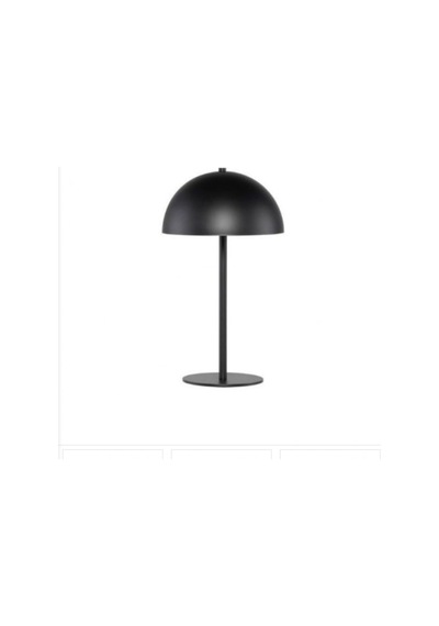 Mylights 30 Cm Başlıklı Masa Abajur Masa Lambası Gece Lambası Yatak Siyah Abajur Genc Odası Yatak Odası Salon Abajur