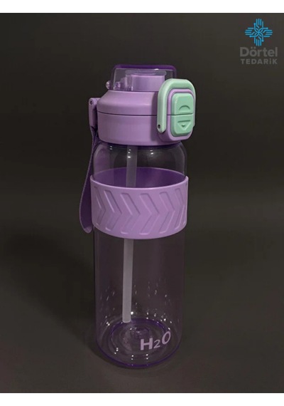 H2o Kilitli Kapaklı Tritan Suluk 1000 Ml Bpa İçermez, Sızdırmaz, Dayanıklı Spor Ve Günlük Matara Mor H2o Kilitli Kapaklı Tritan Suluk 1000 Ml Bpa İçermez, Sızdırmaz, Dayanıklı Spor Ve Günlük Matara Mor