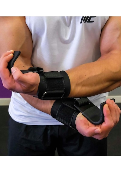 Musclecloth Lifting Hooks Ağırlık Kaldırma Kancası Siyah Çok Renkli