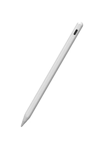 Butam Bilişim Pencil 16 Active Stylus Apple Uyumlu iPad Dokunmatik Kalem-beyaz