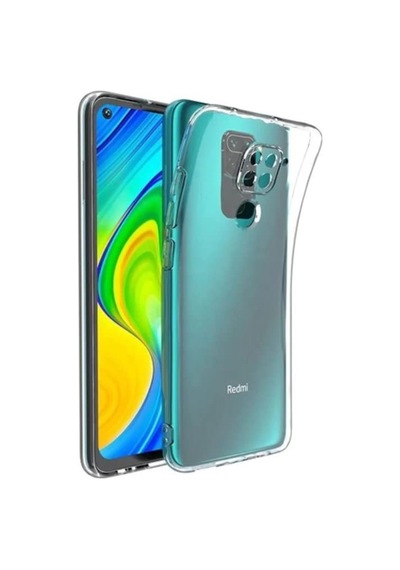 Ayrex Xiaomi Redmi Note 9 Şeffaf Kamera Korumalı Ultra Slim Tpu Şeffaf Kılıf