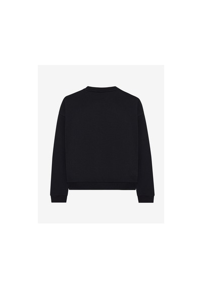 Skechers W Essential Crewneck Sweatshirt Kadın Siyah Sweatshirt S242109-001 Siyah