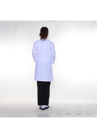 Bayan Dr. Önlük Apaj Yaka Çıtçıtlı