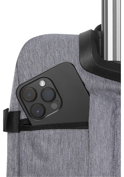 Cabaia Seyahat Çantası Soft Suıtcase Getarıa Heather Grey Gri