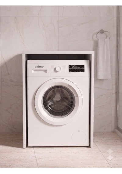 Moly Çamaşır Makine Dolabı Çok Amaçlı Dolap Banyo Dolabı Beyaz Moly Çamaşır Makine Dolabı Çok Amaçlı Dolap Banyo Dolabı Beyaz