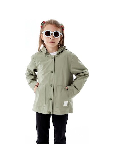 Benitto Kids Kız Çocuk Mevsimlik Yağmurluk Ceket 51360 Yeşil