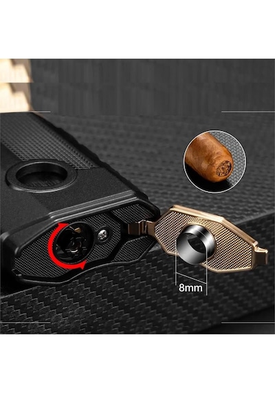 Cm0649 3 Jet Torch Puro Çakmağı Sarı Krom