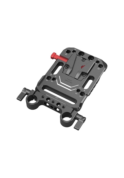 Smallrig 3016 V Montajlı Akü Plakası Çift 15mm Çubuk Kelepçesi
