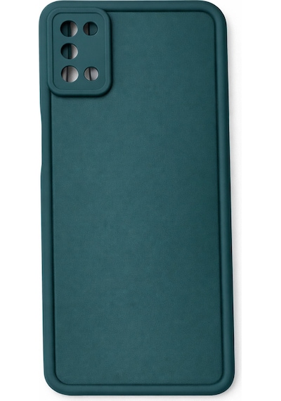 Oppo A52 4g Ve Oppo A72 4g Ve Oppo A92 4g Uyumlu Kamera Çıkıntılı Mat Silikon Telefon Kılıfı Yeşil