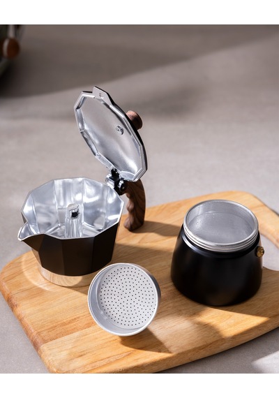 Laurina Moka Pot - Siyah - 150 Ml