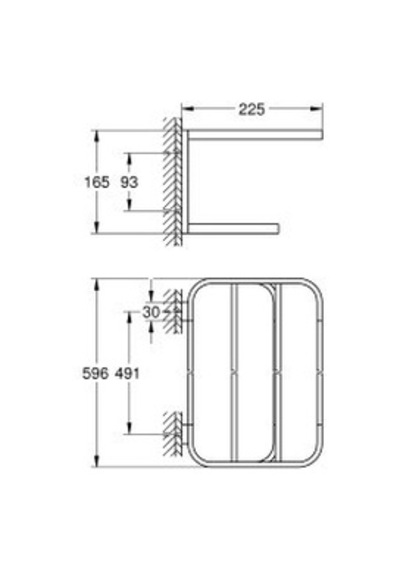 Grohe Selection Banyo Havluluğu - 41066000 Krom