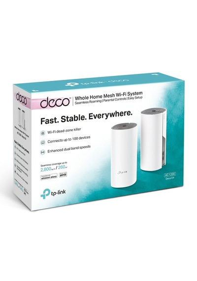 Tp-lınk Deco E4 Ac1200 2port Access Poınt İkili Paket