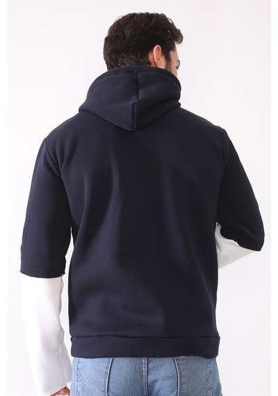 1042 Dewberry Erkek Sweatshırt-lacivert Lacivert