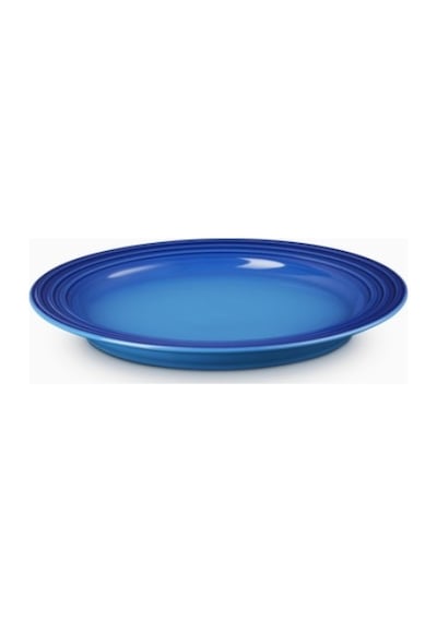 Le Creuset Renkli Dayanıklı Tasarım Seramik Kahvaltı Tabağı 22 Cm Mavi