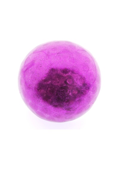 Squishy Stres Topu Simli Mor Kristal Slime