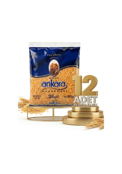 Ankara Arpa Şehriye Makarna 12x500 Gr