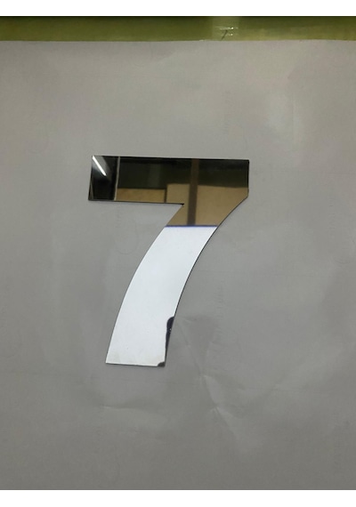 Kapı Numarası Rakam,Sayı 14.5 Cm No:4 Paslanmaz Metal