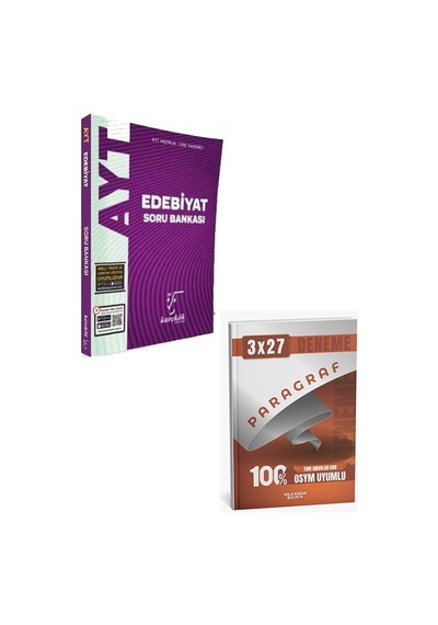 2027 Karekök 2027 Ayt Edebiyat Soru Bankası+anla Kazan Paragraf Deneme