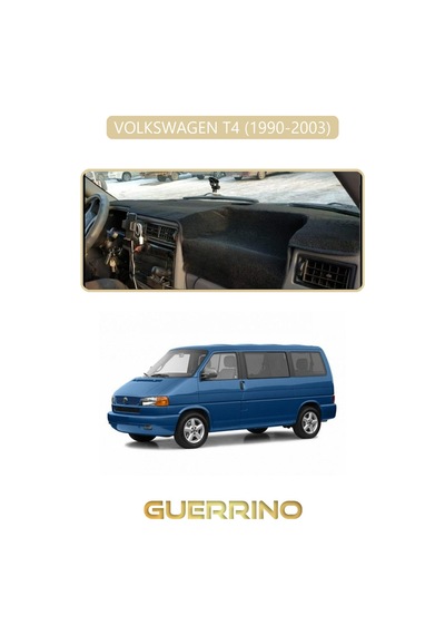 Volkswagen T4 1990-2003 Torpido Koruma Halısı Bej Kenar