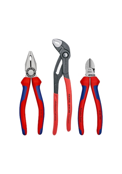 Knipex 0302180 Pense 7002160 Yan Keski 8701250 Ford Pense Set