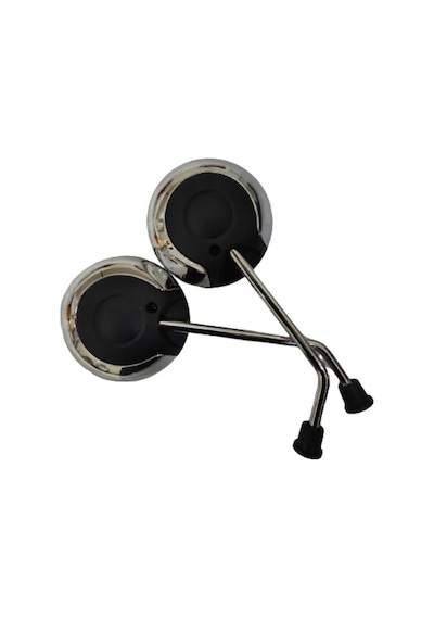 Kuba Space / Spacepro 50cc Ayna Takımı Siyah Nikelajlı 8mm