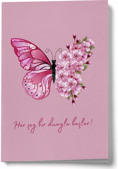 Her Şey Bir Duayla Başlar Mini Defter Çok Renkli