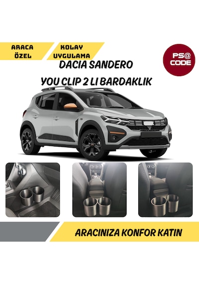 Dacia Sandero You Clip 2 Li Bardaklık 001