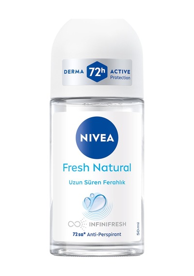 3 Adet Nivea Kadın Fresh Natural Roll On 50 Ml