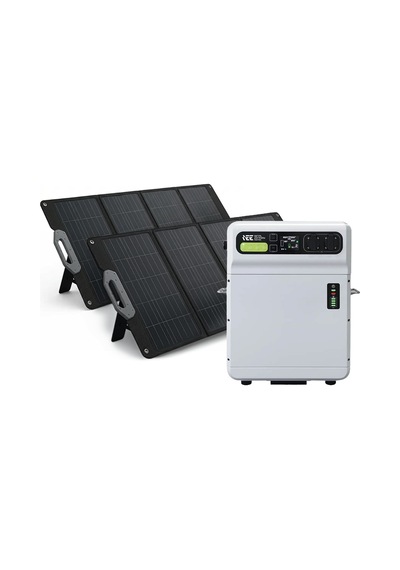 Solar Titan Paket Sh4000 5120wh Hibrit Ess + 800w Solar