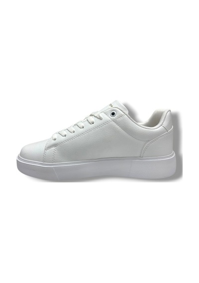 Best Of 2083-26 Baskı Deri Anatomik Erkek Sneaker Beyaz