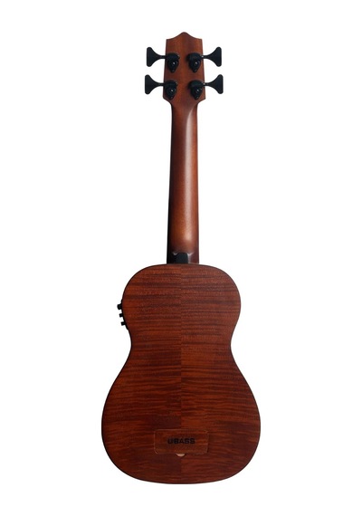 Kala Exotic Mahogany Solak Akustik-elektro U Bass Akustik Bas Gitar