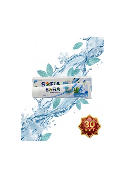 Safia Diş Macunu Yeşil Çay Ve Himalaya Tuzu 30x100 Ml Temel Bakım