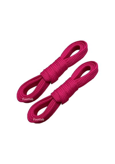 Foottab Renkli Yassı Spor Ayakkabı Bağcığı 120 Cm