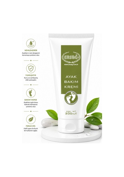 Ersağ Ayak Bakım Kremi  200 ML