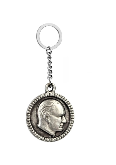 Herşey Nota Atatürk Desen Anahtarlık