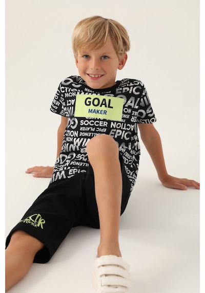 Rolypoly Goal Maker Siyah Erkek Çocuk Kapri Takım 5274-42912 Siyah