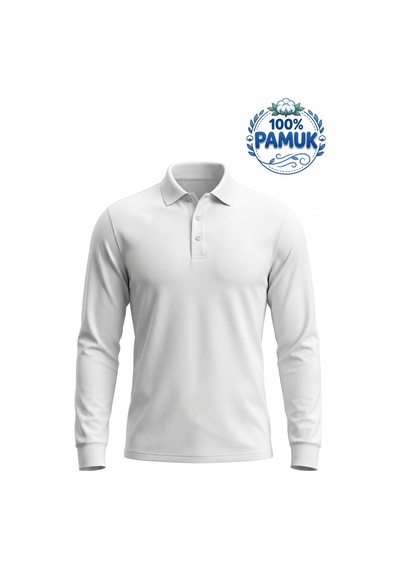Gigi Luxe %100 Pamuk Unisex Çocuk Polo Yaka Uzun Kollu Okul Tişörtü Forması 5-15 Yaş İlkokul Ortaokul Beyaz Beyaz Gigi Luxe %100 Pamuk Unisex Çocuk Polo Yaka Uzun Kollu Okul Tişörtü Forması 5-15 Yaş İlkokul Ortaokul Beyaz Beyaz