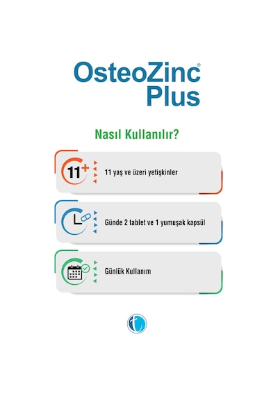 Osteozinc Plus 30 Yumuşak Kapsül + 60 Tablet