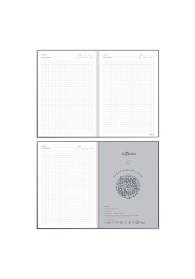 Ofis Defter Kareli Gri