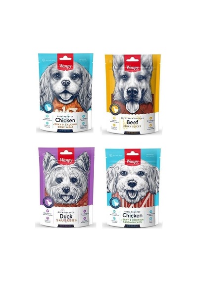 Wanpy Köpek Ödül 4 Lü Set