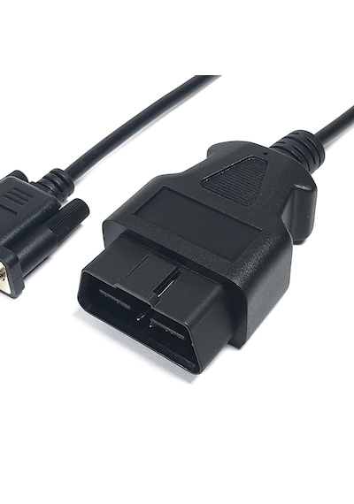 Db9 - Ob D2 Kablosu, Rs232 Dişi Port Ob Dıı 16 Pin Erkek Adaptör, Teşhis Uzatma Kablosu, Dönüştürücü/ara Bağlantı Kablosu
