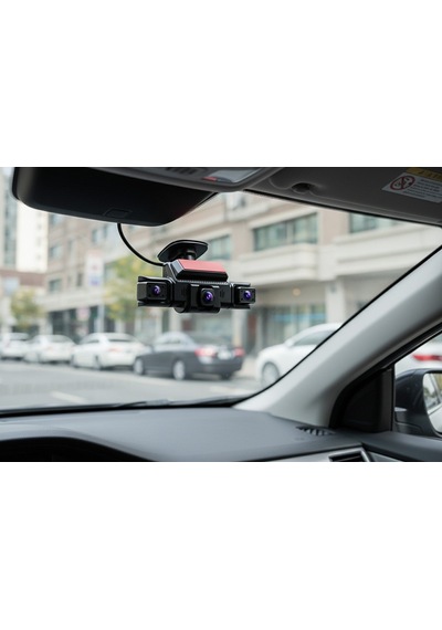 4-camera Dvr With Rearview Camera, 64gb, Wi-fi