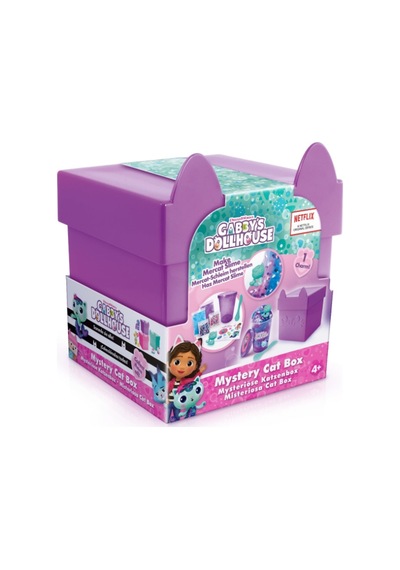 Gabby's Dollhouse Gizemli Mor Kutu Slime Seti