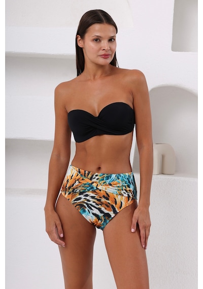 Lapıeno Kaplı Straplez Bikini Takım 4269 Favorı